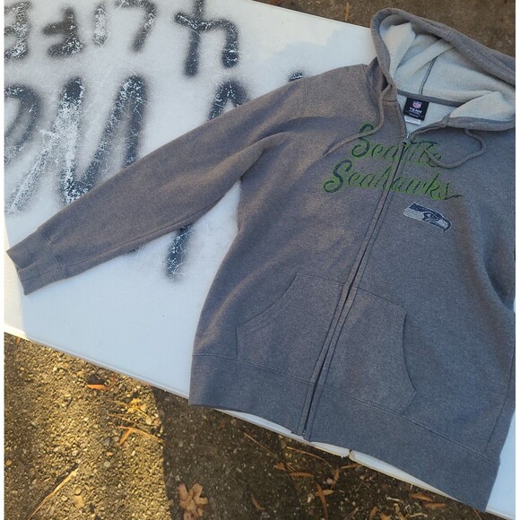 Y2k Seattle Seahawks Full zip Hoodie - Picture 4 of 9